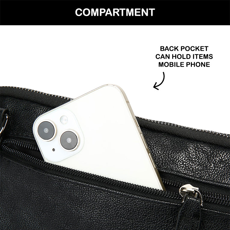 Tas Genggam Pouch Kulit - BYNCK 30003