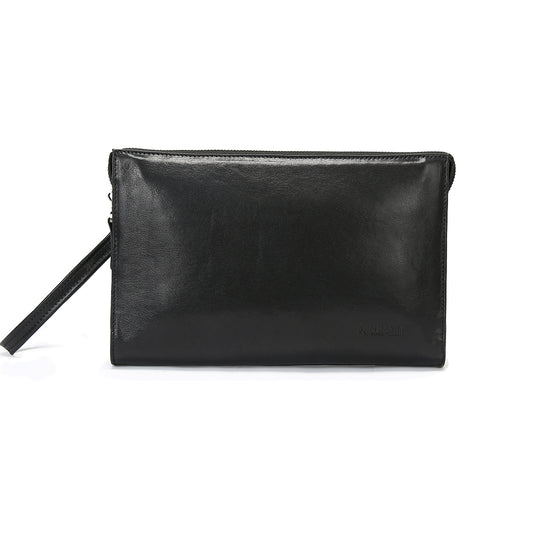 Tas Genggam Pouch Kulit - BLCKS 603-1 BL