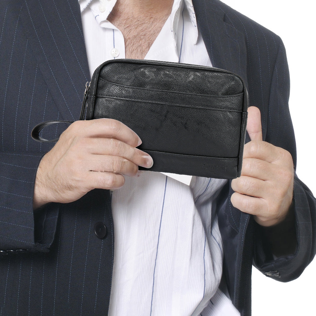 Tas Genggam Pouch Kulit - BYNCK 509