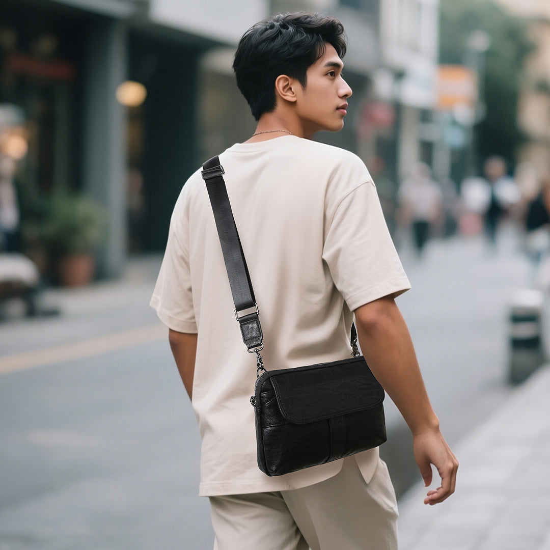 Tas Genggam Pouch Kulit - BYNCK 30003