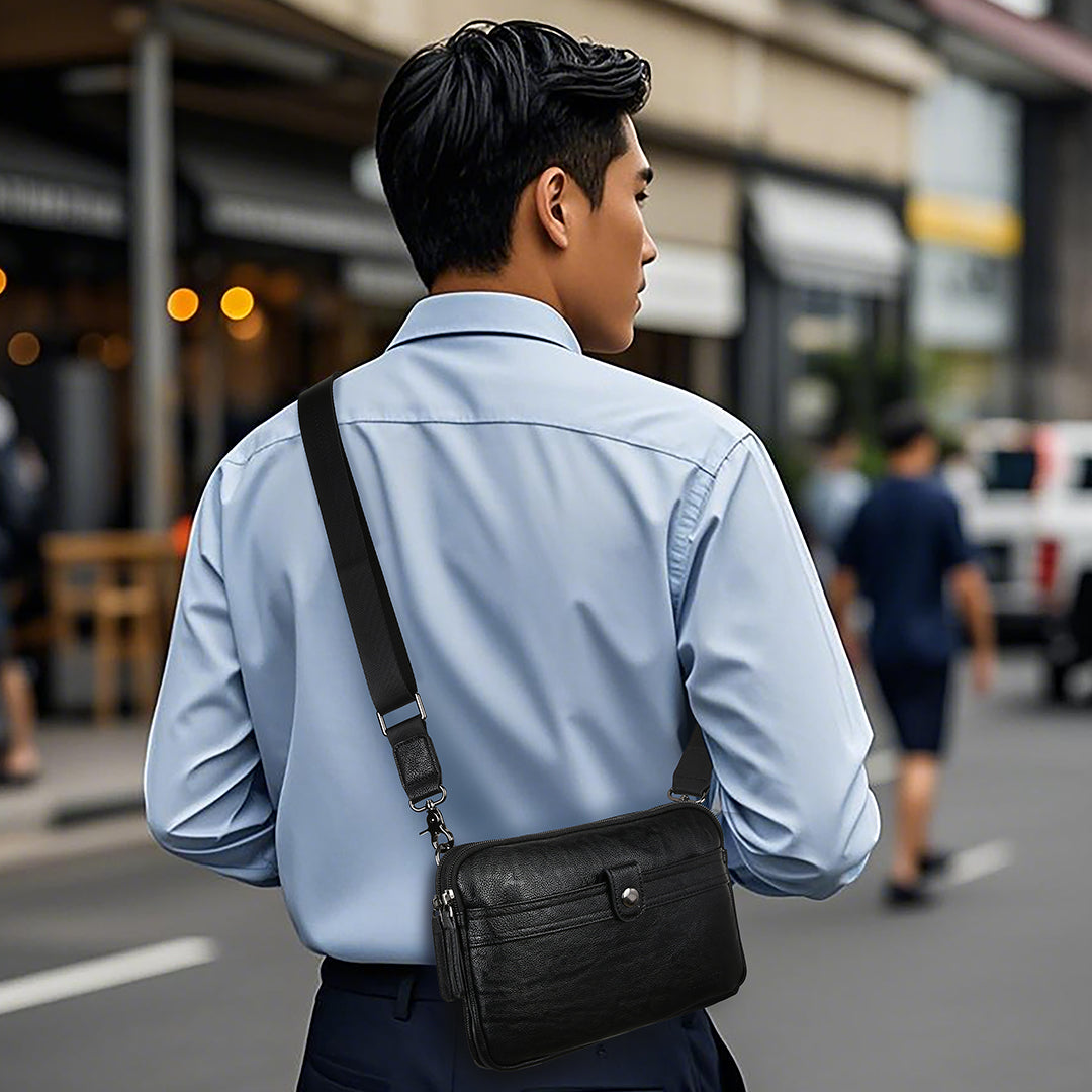 Tas Genggam Pouch Kulit - BYNCK 510