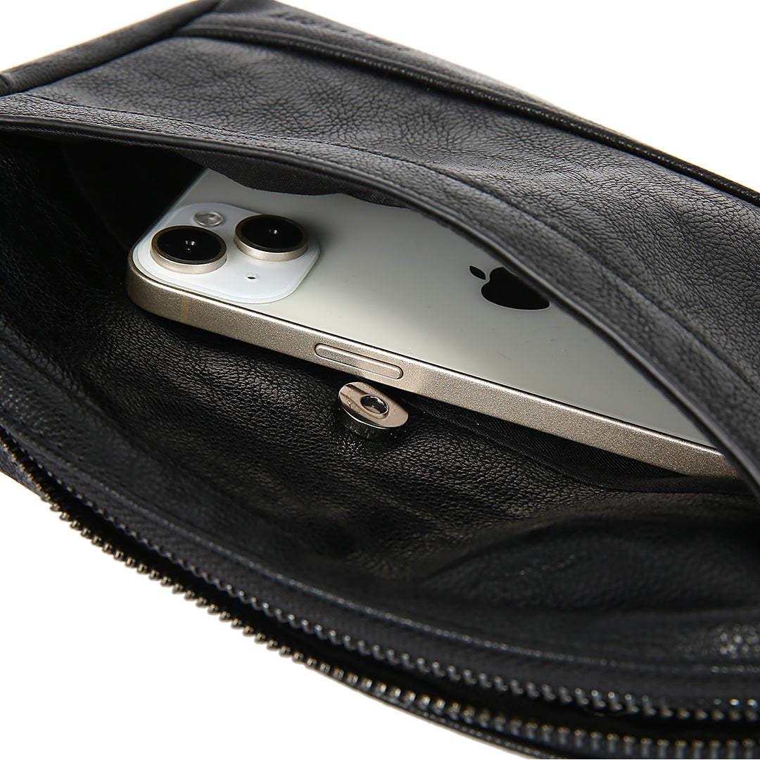 Tas Genggam Pouch Kulit - BYNCK 509