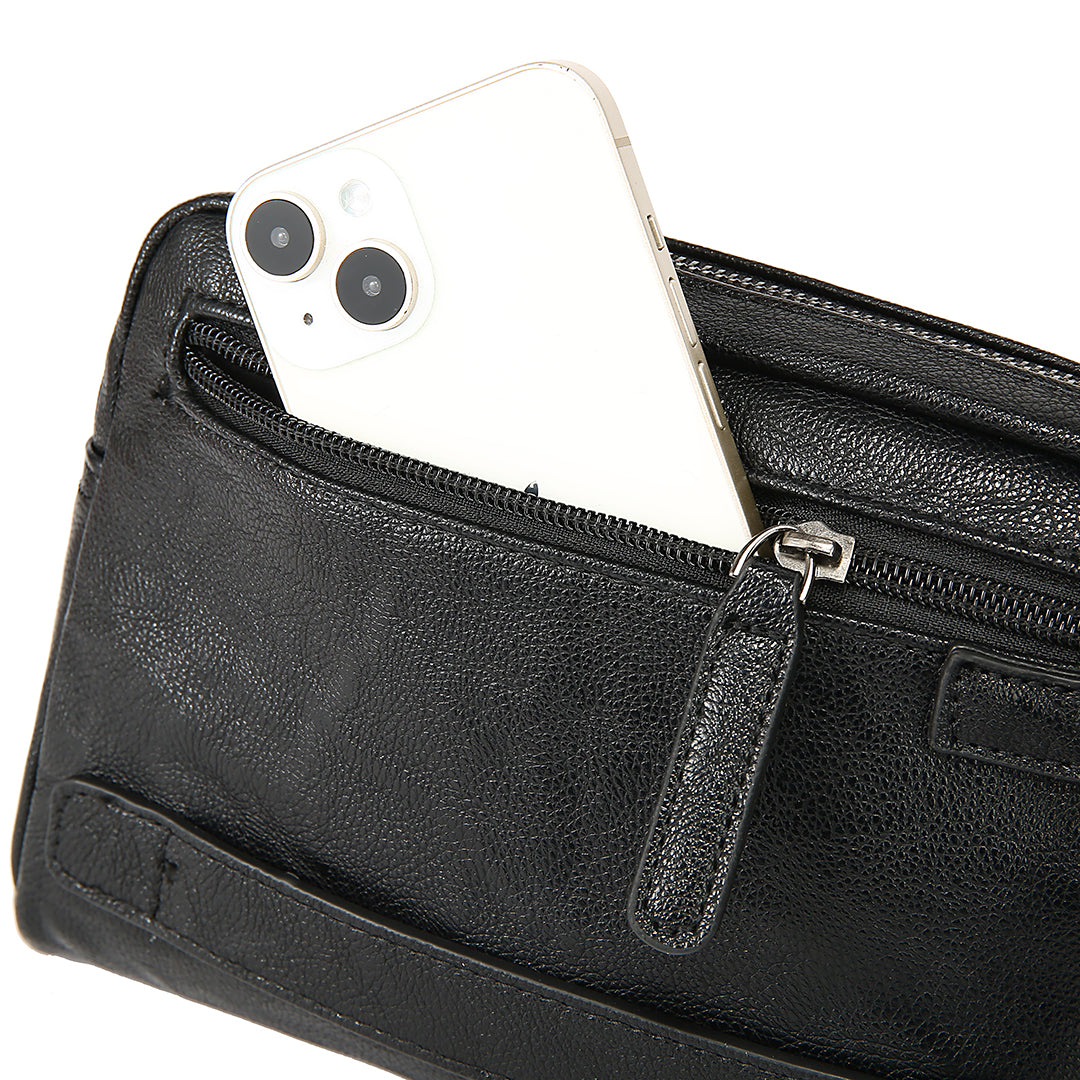 Tas Genggam Pouch Kulit - BYNCK 509