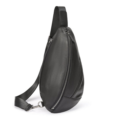 Tas Selempang Kulit - BLSK 8071 BL