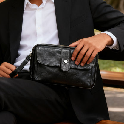 Tas Genggam Pouch Kulit - BYNCK 511