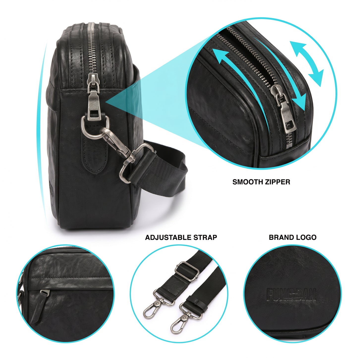 Fullhardy Phantom - Leather Shoulder Bag