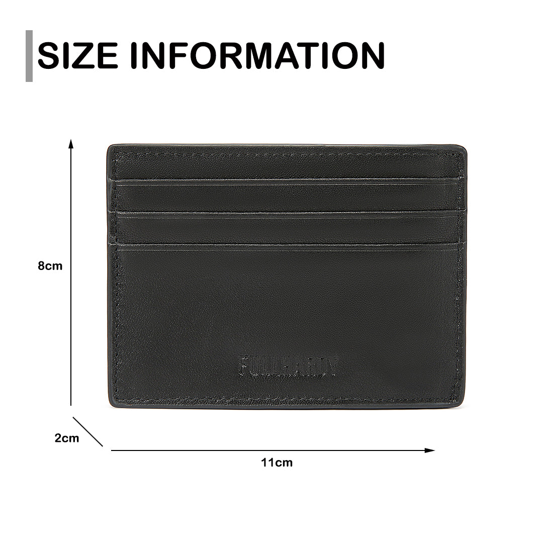 Dompet Kartu Kulit - BLCDID B25-438 BL