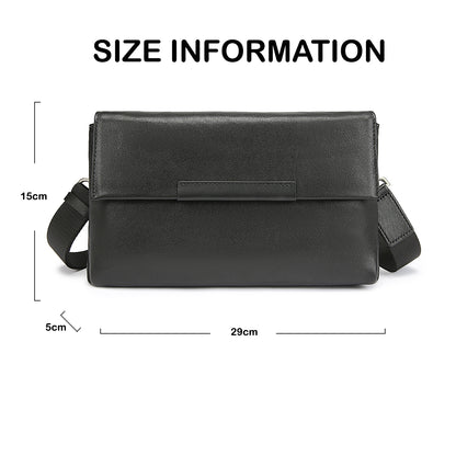 Tas Genggam Pouch Kulit - BLCK 8531 BL