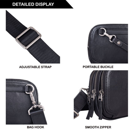 Tas Genggam Pouch Kulit BLCK 8896 BL