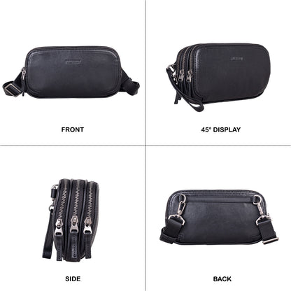 Tas Genggam Pouch Kulit BLCK 8896 BL