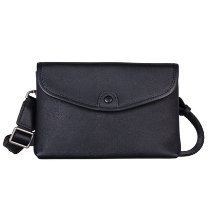 Tas Genggam Pouch Kulit - BLCK A031 BL