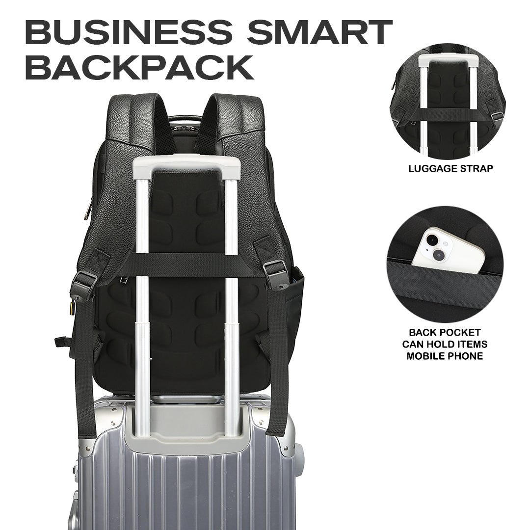 Tas Ransel Kulit - BLR 6917 BL