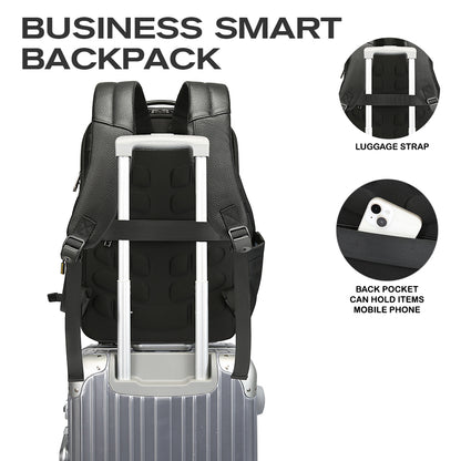 Tas Ransel Kulit - BLR 6917 BL
