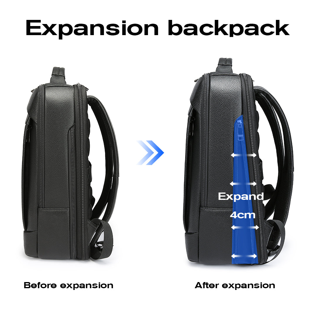 Tas Ransel Kulit - BLR 6917 BL