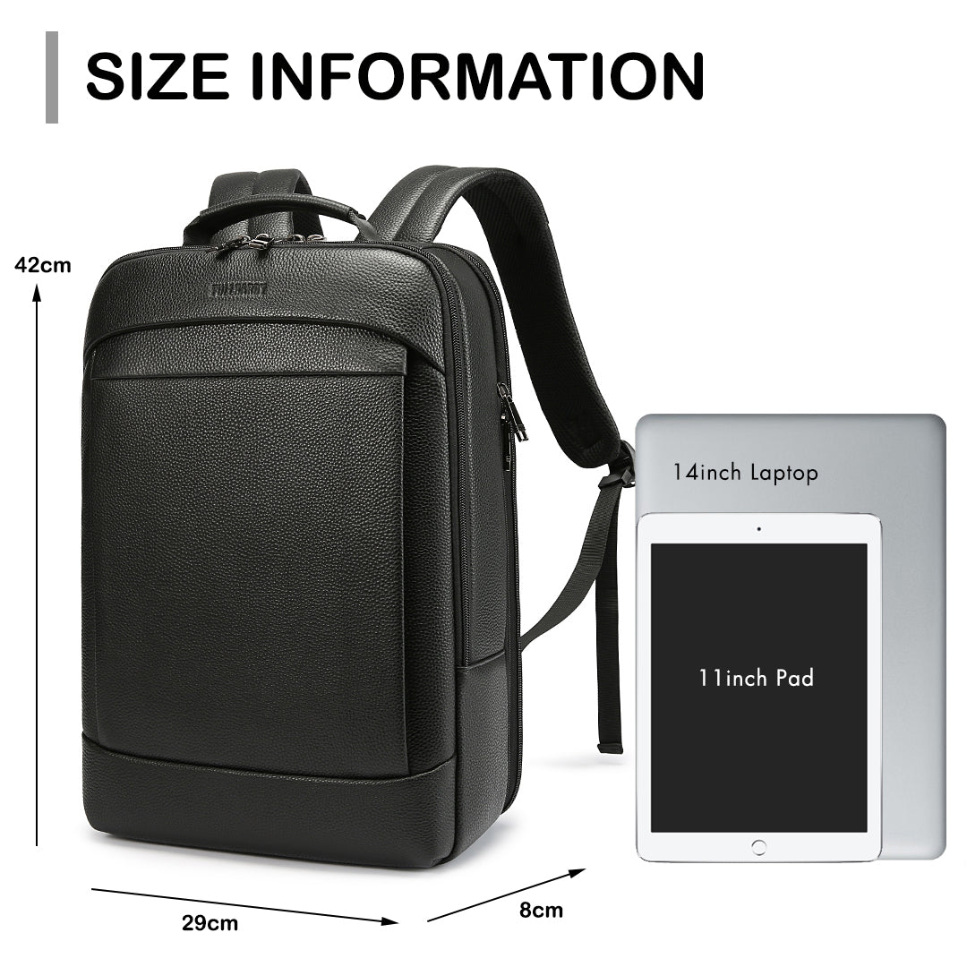 Tas Ransel Kulit - BLR 6917 BL