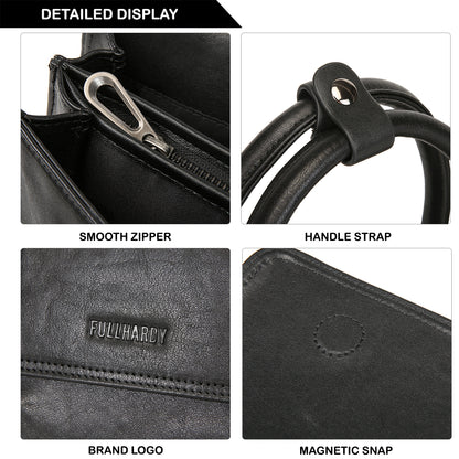 Tas Selempang Kulit - BLSB 2109-35 BL