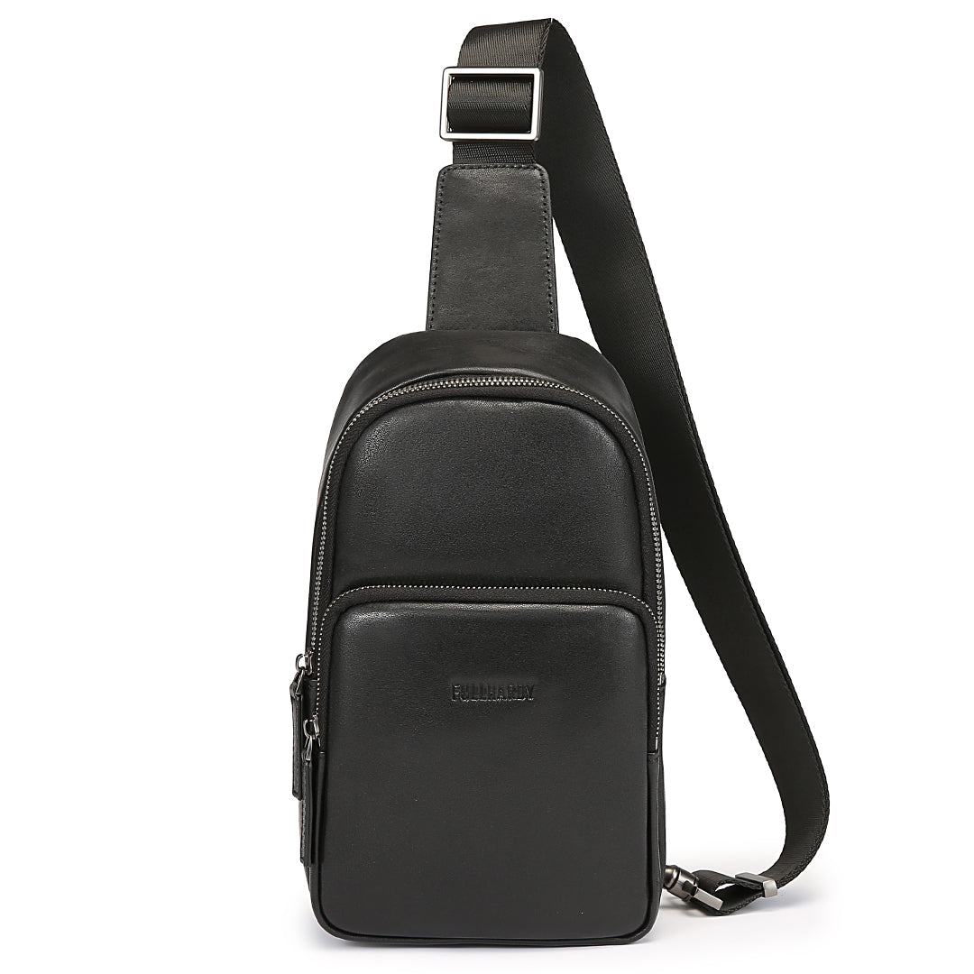 Tas Selempang Kulit - BLSK 81059 BL
