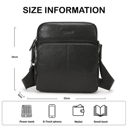 Tas Selempang Kulit - BLSP 26098 BL