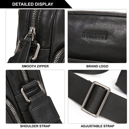 Tas Selempang Kulit - BLSP 26098 BL