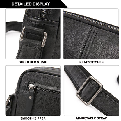 Tas Selempang Kulit - BLSP 8254 BL