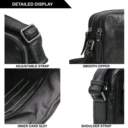 Tas Selempang Kulit - BLSP 8254 BL