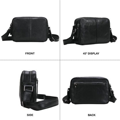 Tas Selempang Kulit - BLSP 8254 BL