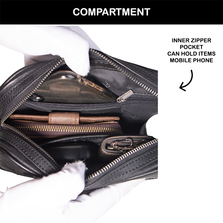 Tas Selempang Kulit - BLSP 8879