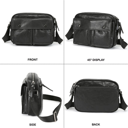 Tas Selempang Kulit - BLSP 210913 BL