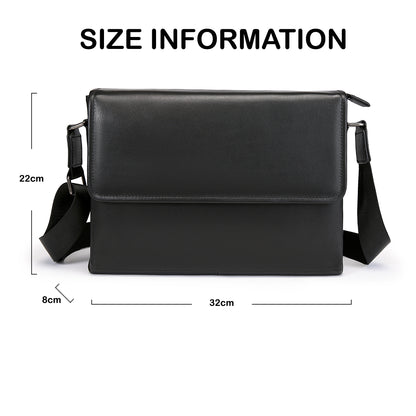 Tas Selempang Kulit - BLSP 7726-3 BL
