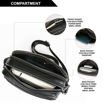 Tas Selempang Kulit - BLSP 7752-1  BL