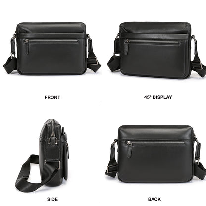 Tas Selempang Kulit - BLSPB 7824-2 BL