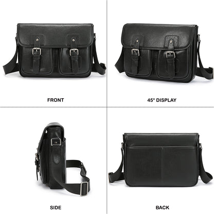 Tas Selempang Kulit - BLSPB 8201 BL