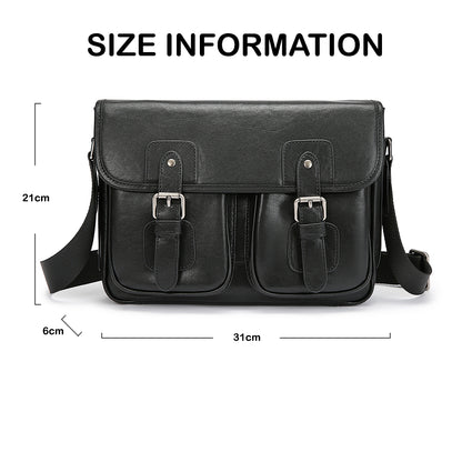 Tas Selempang Kulit - BLSPB 8201 BL