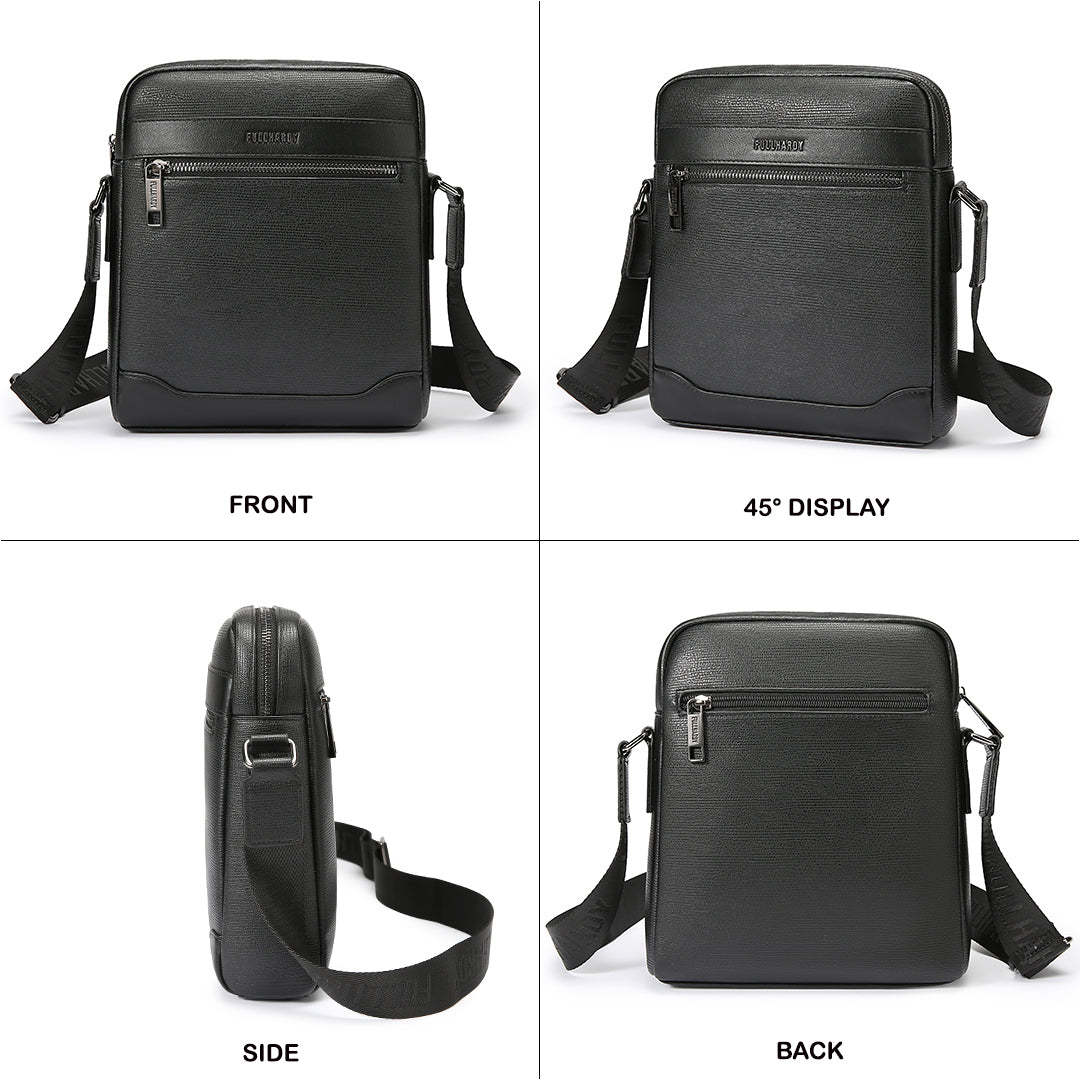 Tas Selempang Kulit - BYNSP 2451-1 BL