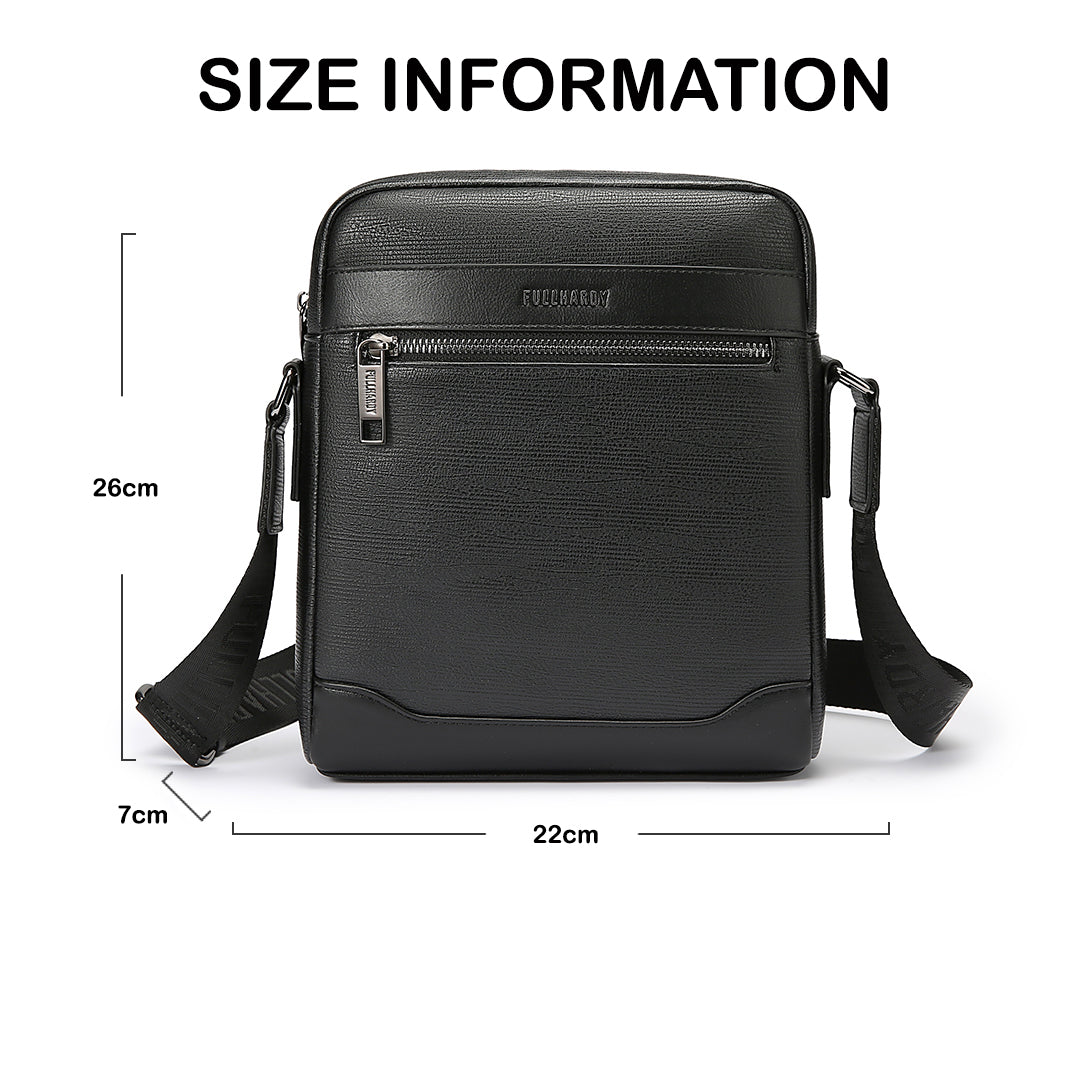 Tas Selempang Kulit - BYNSP 2451-1 BL