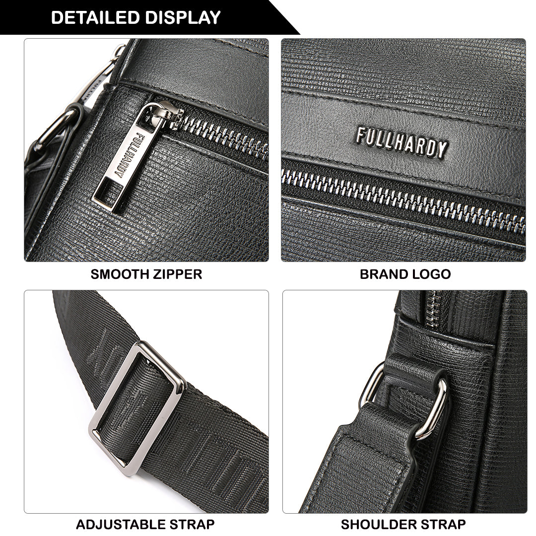 Tas Selempang Kulit - BYNSP 2451-1 BL