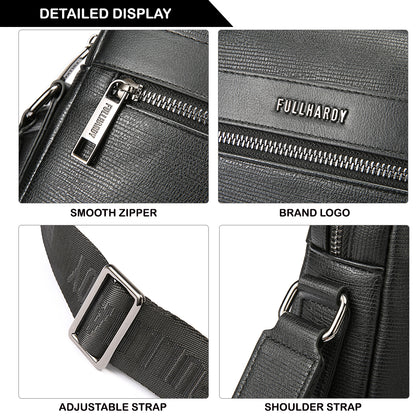 Tas Selempang Kulit - BYNSP 2451-1 BL