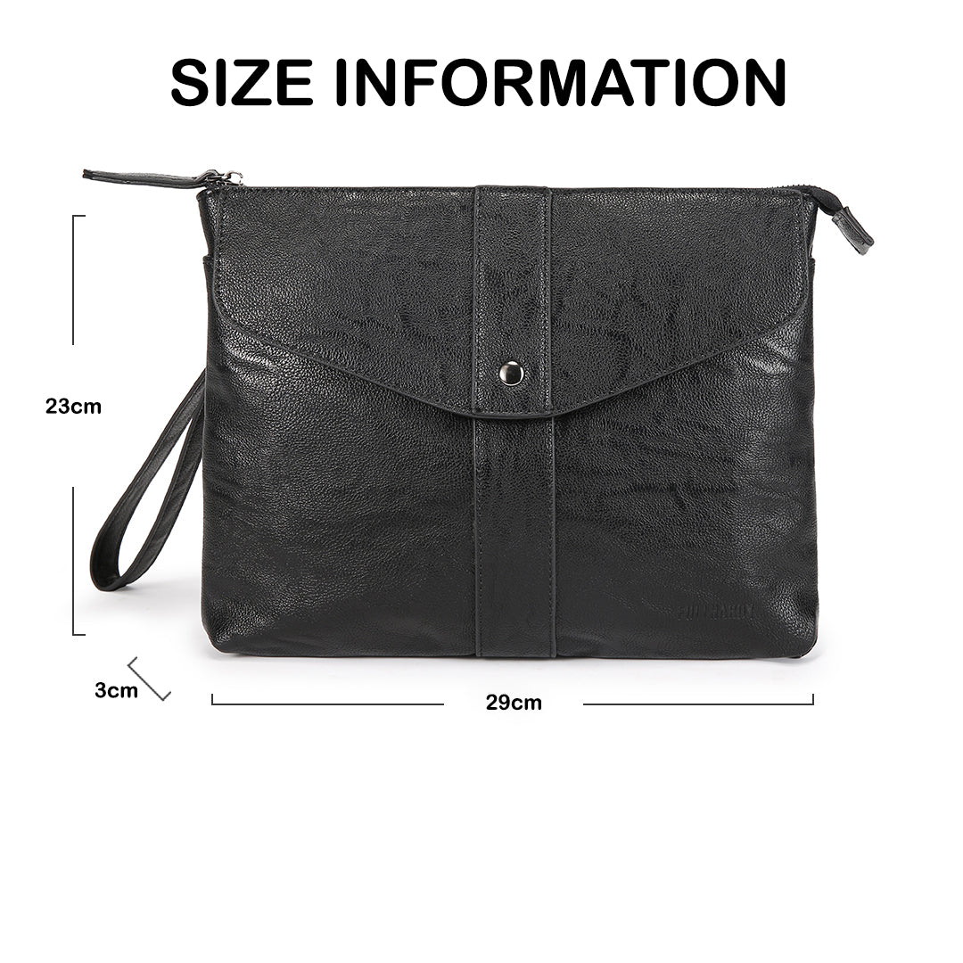 Tas Genggam Pouch Kulit - BYNCK 327