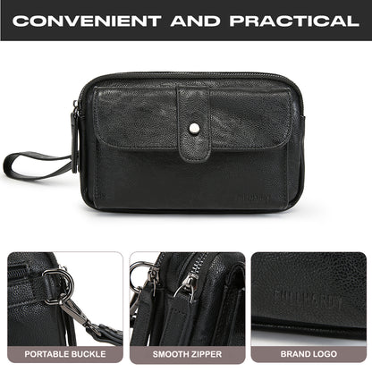 Tas Genggam Pouch Kulit - BYNCK 511