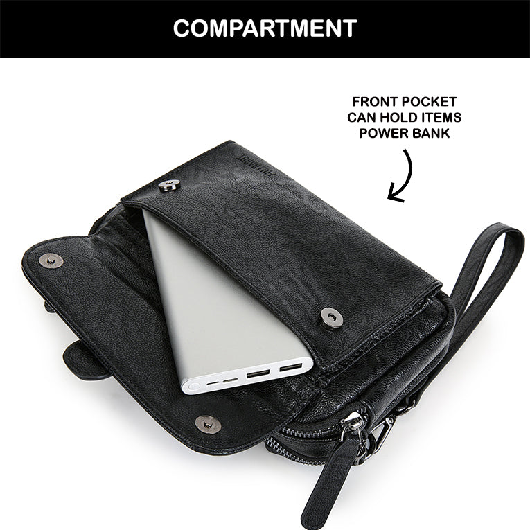 Tas Genggam Pouch Kulit - BYNCK 511