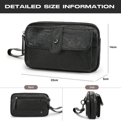 Tas Genggam Pouch Kulit - BYNCK 511