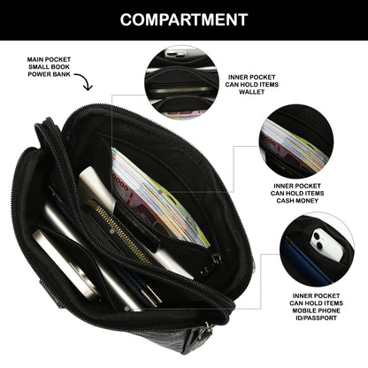 Tas Genggam Pouch Kulit - BYNCK 510