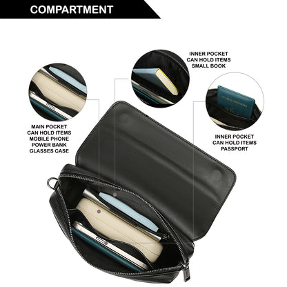 Tas Genggam Pouch Kulit - BYNNCK 2396-2 BL