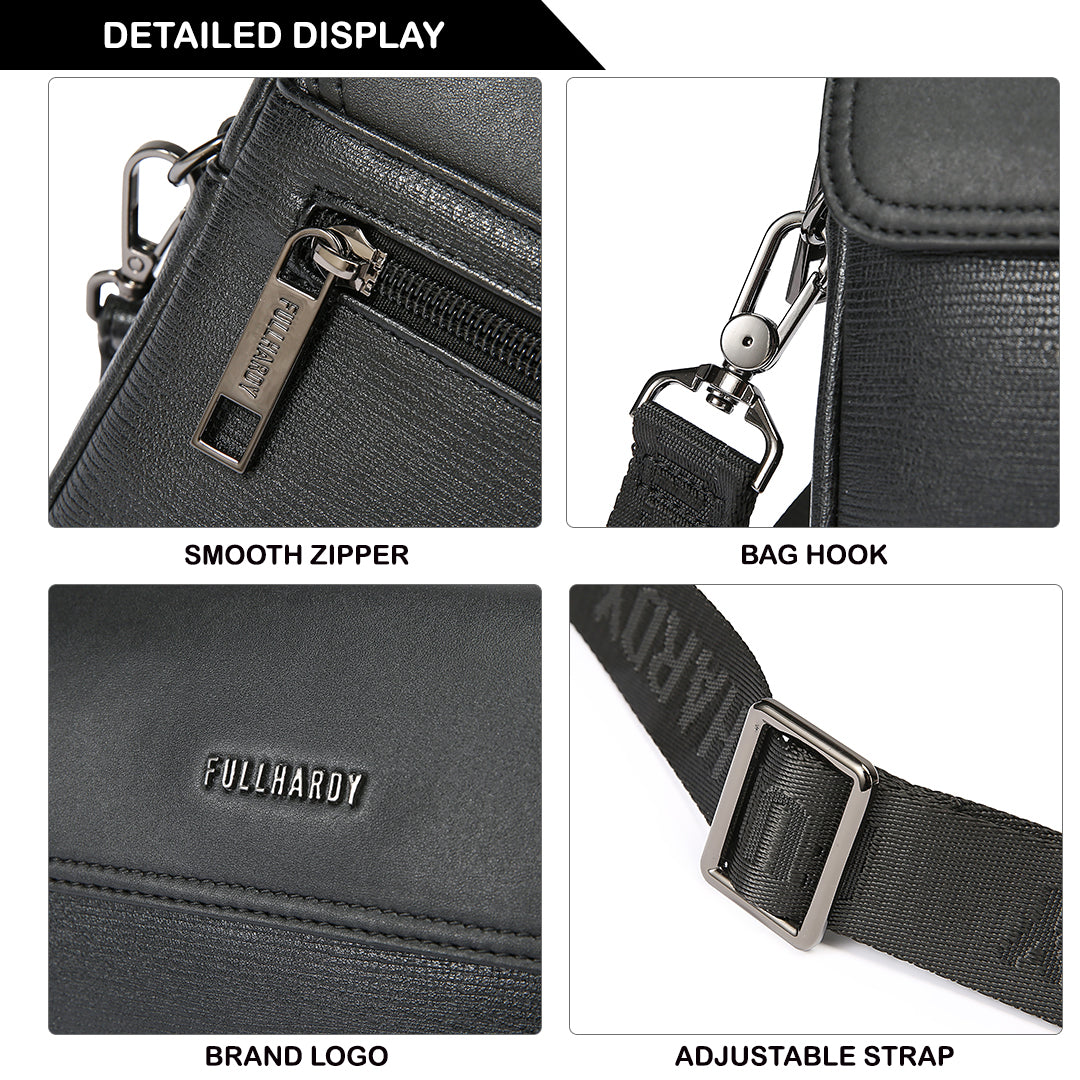 Tas Genggam Pouch Kulit - BYNNCK 2396-2 BL