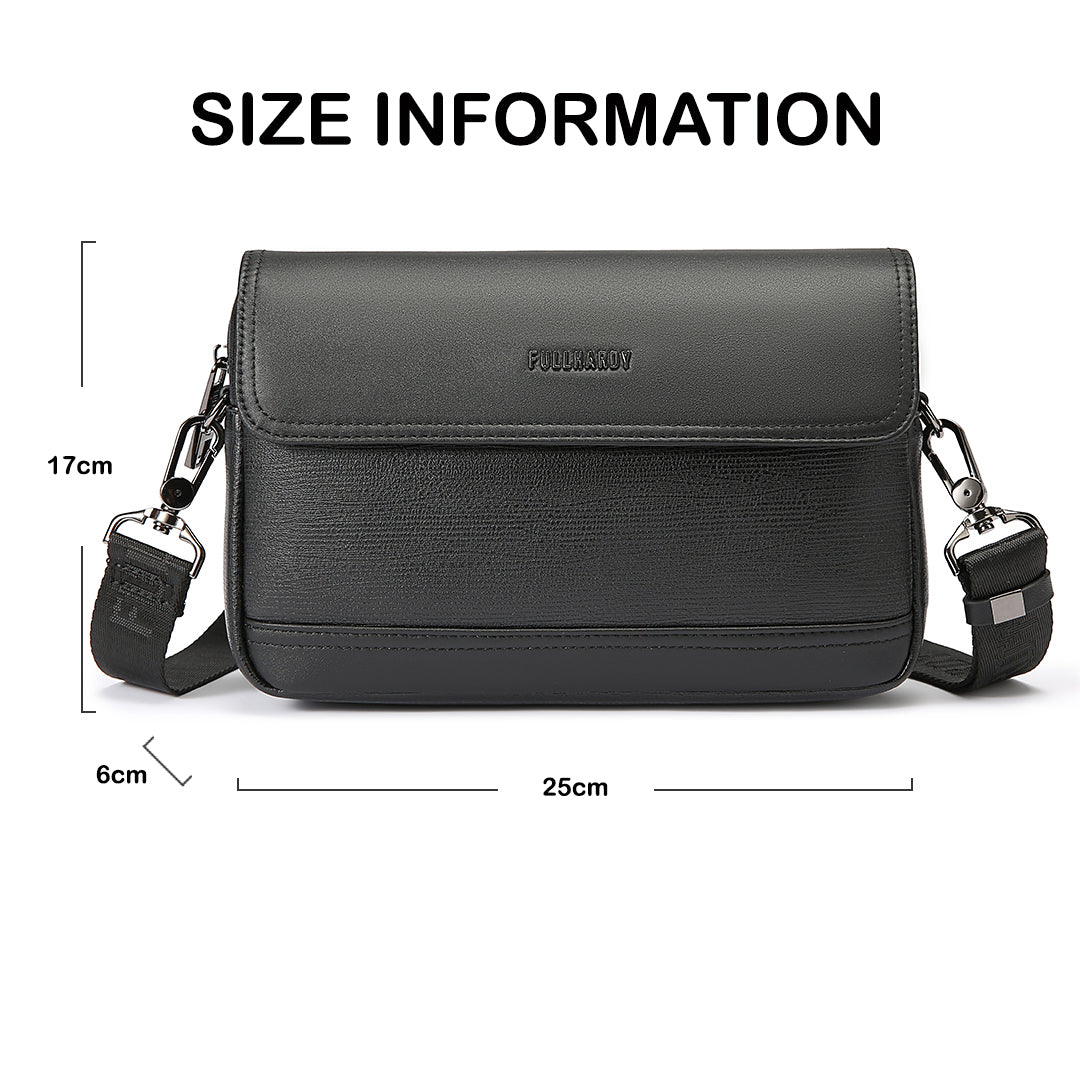 Tas Genggam Pouch Kulit - BYNNCK 2396-2 BL