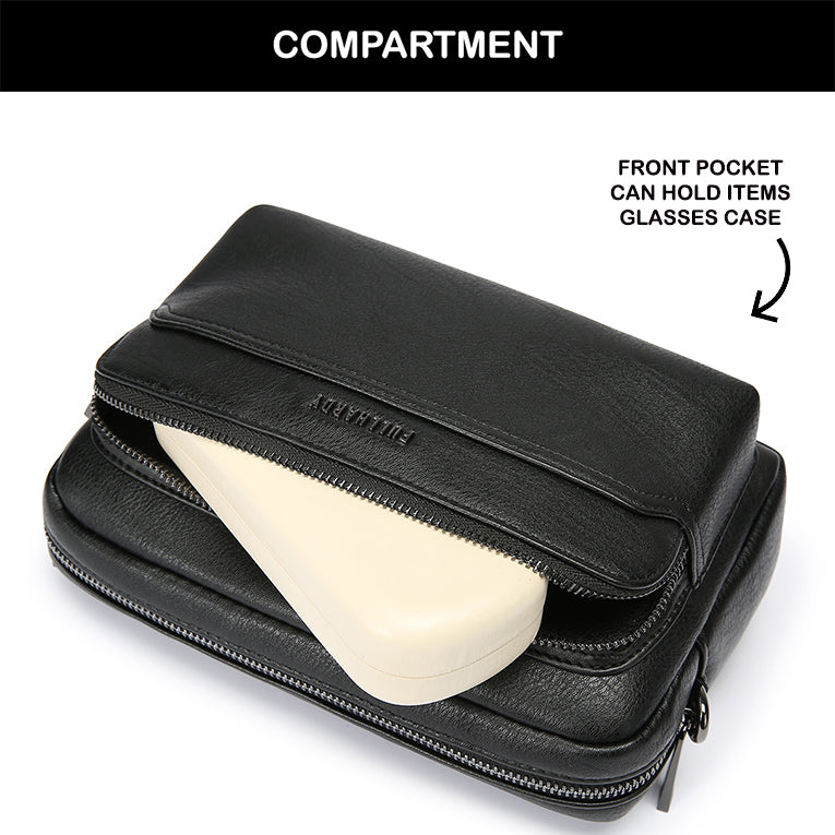 Tas Genggam Pouch Kulit - BYNNCKD 2249-2 BL
