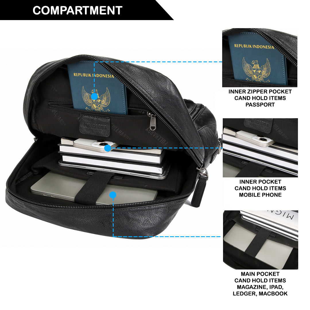 Tas Ransel Kulit - BYNR 16755