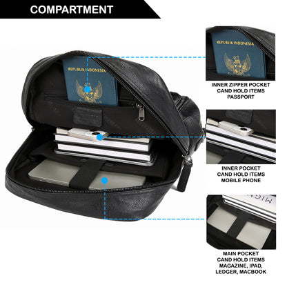 Tas Ransel Kulit - BYNR 16755