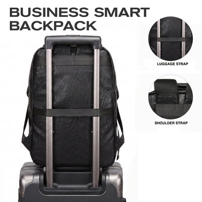 Tas Ransel Kulit - BYNR 16917 BL