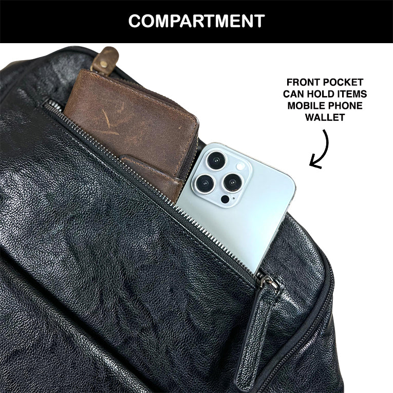 Fullhardy Vento - Leather Backpack